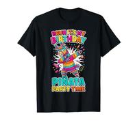 Piñata Birthday Time Brush It's My Birthday Party Birthday para niños Camiseta gráfica económica