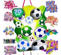 Piñata Cumpleaños Infantil. Piñata + Pack 70 Chuches Sin Gluten y Juguetes Piñata. Piñata Futbol. Piñata Cumpleaños. Piñatas Infantiles. Piñatas. Relleno Piñata. Piñata Futbol. PARTY4EVER