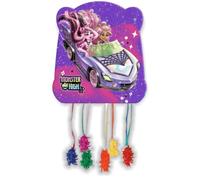 Piñata Cumpleaños Infantil - Varios Diseños Divertidos para Niños y Niñas - Ideal como Decoración de Fiestas y Celebraciones (Monster High)