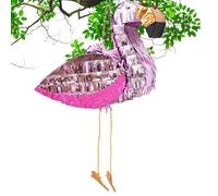 Piñata Escolar Cónica, Flamenco Juguetes de Papel de Aluminio | Juego de Cumpleaños Infantiles Grande Brillante 150G Piñata Para Golpear Bolas Para Infantil Y Decorativa