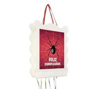 Piñata Spider Cumpleaños Infantil - Varios Diseños para Niños y Niñas - 30x40cm