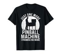 Pinball Arcade Juego Retro Vintage Divertido Pinball Camiseta