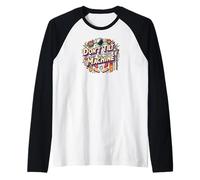 Pinball Don't Tilt The Machine Arcade Retro Gamer Camiseta Manga Raglan