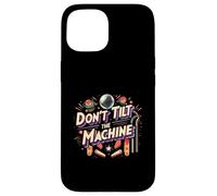 Pinball Don't Tilt The Machine Arcade Retro Gamer Carcasa para iPhone 15