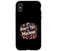 Pinball Don't Tilt The Machine Arcade Retro Gamer Carcasa para iPhone X/XS