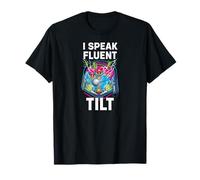 Pinball Machine Player I Speak Fluent Tilt Arcade Camiseta