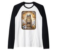 Pinball Retro Arcade Coqueta Cristiana Pascua Floral Camiseta Manga Raglan