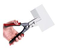 Pince À Sertir Pour Tôle - Outil De Sertissage Métallique À 5 Lames Avec Poignée Antidérapante, Pour Gouttières, Conduits, Réseaux, D’Eau, Systèmes Électriques, Appareils