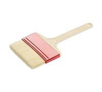 Pincel con cerdas de poliéster azules, ancho del pincel 7,5 cm, longitud de las cerdas aprox. 4 cm., Cerdas: natural. Mango: plástico PA Fibra de vidrio reforzada., Cerdas naturales., Breite 10 cm