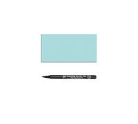 Pincel de acuarela - SAKURA - Koi Coloring Brush - Verde pavo - Flexible - Nylon