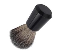 Pincel de Afeitar para Hombres Condenados Eficientes, Bodega Cómoda, Experiencia de Afeitar Suave Cabello Sintética, Manija de Abdominales, Barberos, Cepillo Sintético, Negro
