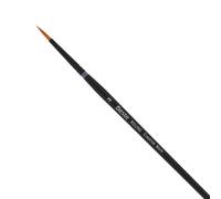 Pincel de artista Creative Mark Beste Golden Taklon redondo n. 3, pinceles profesionales de acuarela para pintura acr lica, mango corto, bordes