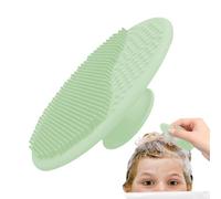 Pincel de baby shower - peine de lavado de cabello de silicona con masaje del cabelludo, portavasos de succión | Herramienta de hora del baño para niños, niñas, cuidado de cabello in
