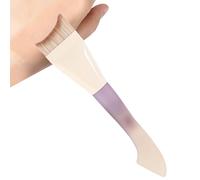 Pincel De Base Líquida Aplicador Con Cerdas | Pincel Plano Para Base De Maquillaje Facial Para Crema Facial Corrector Difuminado Mujeres Niñas Hogar Viaje Oficina Boda