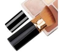 Pincel de maquillaje | Cerdas Aplicador de párpados, cepillo de maquillaje de viaje | Para bronceador líquido, textura, protección solar, iluminador, hogar, viaje, cita, Na