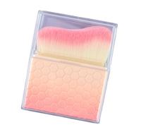 Pincel de maquillaje de cabeza plana en ángulo llamativo para cobertura, base líquida, base en polvo, crema, accesorio de maquillaje de moda