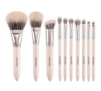 Pincel de maquillaje, juego de pinceles de color, pluma de belleza profesional de pelo de cabra y sintético