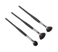 Pincel de Maquillaje Resaltador, Cepillo Resaltador en Forma de Abanico No Irritante, Suave y Delgado, con Pico de Pelo
