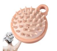 Pincel de masajeador de champú: cepillo de lavado de cabello de silicona cepillo de masaje de cabeza seca | Cabeza de matorral, suministros de ducha para esposa mujeres padre hombres esposo adolescent