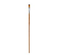 Pincel de pintura de acuarela al óleo, agarre de madera, 3 tipos de cabezales, opción de artista, cerdas de nailon, estudio de arte, arte ergonómico esencial