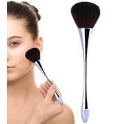 Pincel De Polvo, Pincel De Rubor | Pincel En Polvo Gratuito - Cepillos De Uñas Y Cosméticos, Herramienta De Maquillaje Facial Para Esquema Y Definición Impecables