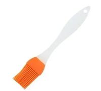 Pincel de Silicona Herramientas resistentes del Bbq de la crema torta hornada cepillo aceite barbacoa silicón(Orange)