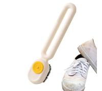 Pincel de Zapatos - Cepillos de Matorral | Lavar Pinceles para Zapatos | Cepillo de Zapato líquidos | Dispensador de jabón Colgante | Herramienta de Limpieza de cepillos de zapats portátiles de 19cm