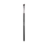 Pincel Delineador de Ojos de Precisión en Ángulo Fino - Cerdas Sintéticas Ultra Delgadas, Libres de Crueldad, Ideal para Gel y Líquidos, Mango Ergonómico de Madera, Resultados Profesionales (Negro)