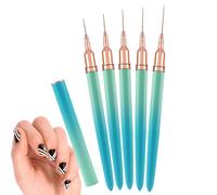 Pincel delineador, pincel fino de 5-5/8/13/20/25 mm, pincel de dibujo detallado, juego de bolígrafos de diseño artístico para líneas largas, uñas profesionales
