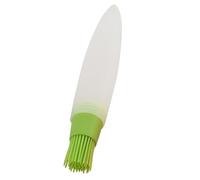 Pincel Dosificador Botella - Dispensador Oliva Con Cepillo Silicona | Recipiente Calamar Forma Aceitera | Brocha Pastelería, Pincel Barbacoa, Utensilio Cocina Salsa, Para Y Untar Masas