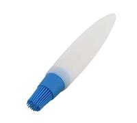 Pincel Dosificador Botella - Dispensador Oliva Con Cepillo Silicona | Recipiente Calamar Forma Aceitera | Brocha Pastelería, Pincel Barbacoa, Utensilio Cocina Salsa, Para Y Untar Masas