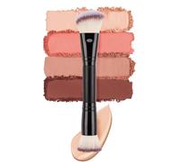 Pincel financiero | Doble extremidad multiusos - Maquillaje - Cepillo corrector | Financiación de cepillos y corrector para base líquida, polvo, colorete, corrector