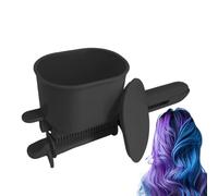 Pincel para aplicar tinte para el cabello - Peine de rodillo automático, herramienta para colorear profesional, botella para colorear reutilizable, diseño con mango ergonómico | Práctico