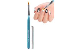 Pincel para detalles de uñas, pincel para delineador de uñas, pincel tallado en uñas, bolígrafo profesional de diseño de laca de gel y pincel tallado para mujeres y niñas, salón de belleza en casa