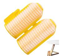 Pincel para gatos montado en la esquina, cepillo rascador para gatos para la pared, pincel para rascar con hierba de gato, pincel de pared para gatos - chat esquina groomer, chat esquina cepillo con