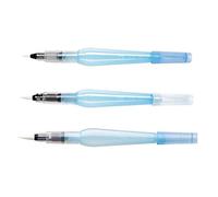 Pincel pentel xfrh-3bfm rellenable agua redondo blister de 3 unidades puntas sur
