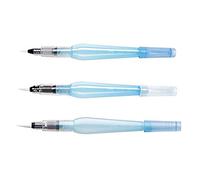 Pincel pentel xfrh-3bfm rellenable agua redondo blister de 3 unidades puntas surtidas