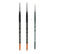 Pincel Raphael Series 8404,kolinsky Rojo Arena Pince,Set 2pcs,Tamaño 1, 1. (Raphael France) + 1 Mini 1570