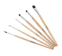 Pincel Snazaroo Face Paint 25 × 5 × 1 6 Piezas Art Oil Paint Brushes Halloween Face Makeup Brush Pincel de Pintura de Acuarela