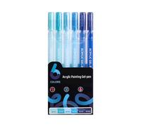 Pinceles acrílicos con Base sintética Duradera para Pintar sobre Lienzo y Crear Obras de Arte detalladas (3 ml) (C, 14. 5X6. 5cm) 59