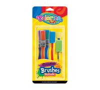 Pinceles creativos 6 piezas