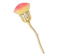 Pinceles de arte para uñas con cerdas suaves para quitar y quitar el polvo, elegantes pinceles en forma de rosa, limpieza eficaz