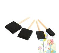 Pinceles de espuma para pintar, 4 Uds cepillo de espuma cepillo de pintura de espuma cepillo de esponja de espuma, Cepillos de espuma, Cepillos de espuma para pintar, Cepillo de espuma para teñir, Esp