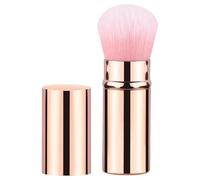 Pinceles de maquillaje de viaje - Almohadillas telescópicas de pequeños cosméticos | Pincel de retractAb para maquillaje y portátil para colorete, polvo bronceador, protector solar y crema