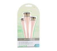 Pinceles de maquillaje - GENERIC - 360 Ultimate Blend - 3 cabezales en forma de cúpula - Aplicación rápida - Acabado perfecto