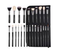 Pinceles de Maquillaje Set de 25 brochas maquillaje Artist Complete para Todas las Mujeres(Black2)