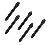 Pinceles de Sombra de Ojos de Esponja, 5 Pcs Cepillo Aplicador de Aplicador de Esponja de Doble Cara, Mango de Plástico Aplicadores, Imprimación de Sombra de Ojos, para Maquillaje Principiantes Chicas