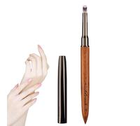 Pinceles de uñas para, pinceles de diseño de uñas | Pincel para lápiz de uñas,Pincel de madera de sándalo para líneas largas, detalles finos, dibujo refinado, diseño de las uñas, uso dom