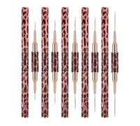 Pinceles para delineador de uñas, pinceles artísticos para uñas, diseño de pluma, herramienta de pintura, pincel de pulido