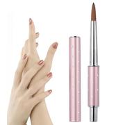 Pinceles para esmalte de uñas, bolígrafo de dibujo, herramienta de punteado de gel para uñas, removedor de polvo portátil fino, herramienta de detalle de dibujo para familiares, amantes, amigos